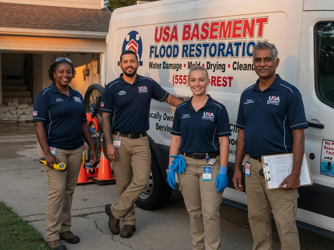 Basement Flood Cleanup company in Conklin, MI