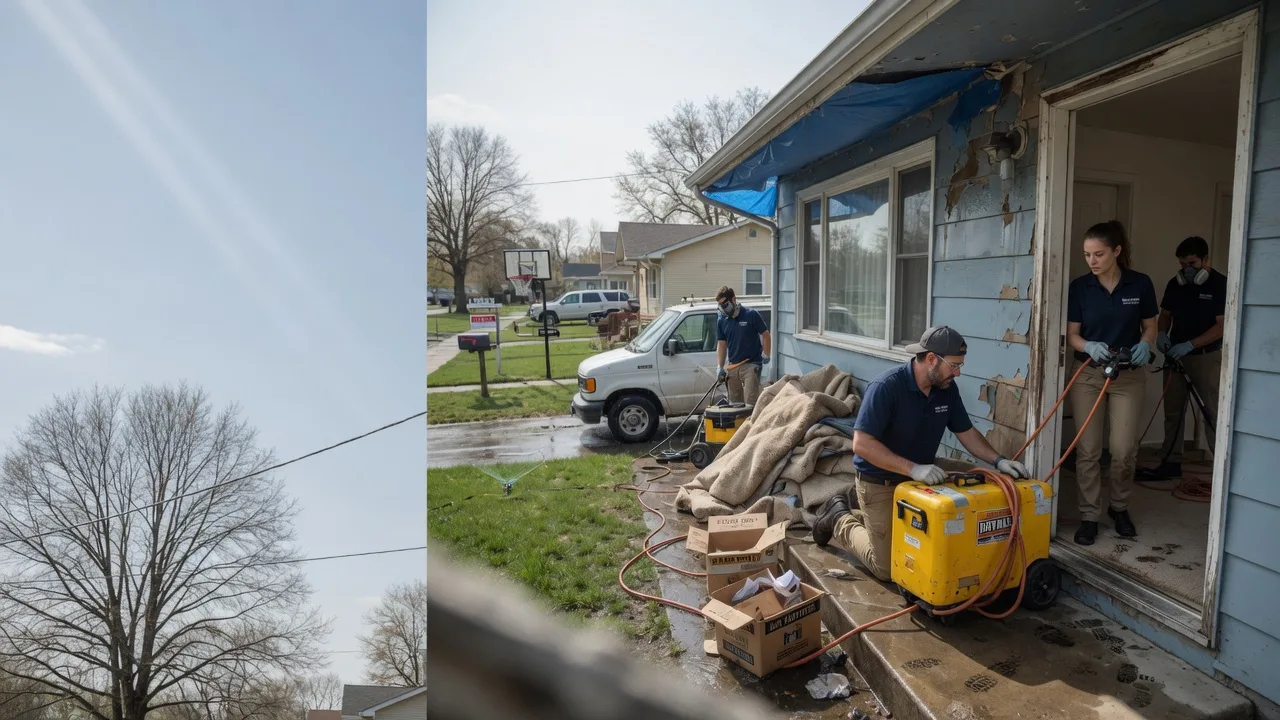 Basement Flood Cleanup in Conklin, MI near me